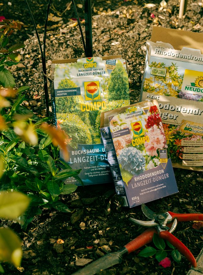 Gartenpflege Dünger